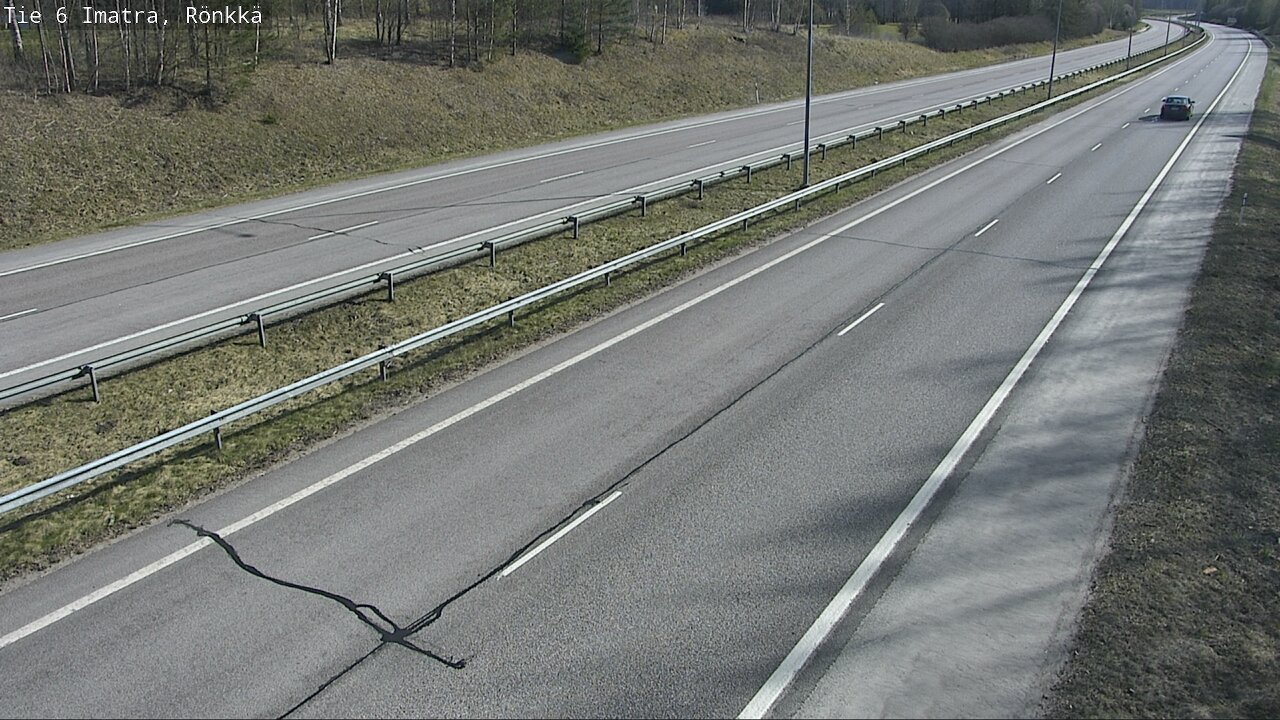 Weather Camera Image Väg 6 Imatra, Rönkkä, Imatra, Etelä-Karjala