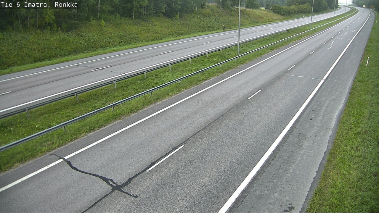 Weather Camera Image Road 6 Imatra, Rönkkä, Imatra, Etelä-Karjala