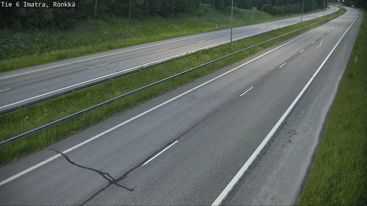 Weather Camera Image Väg 6 Imatra, Rönkkä, Imatra, Etelä-Karjala