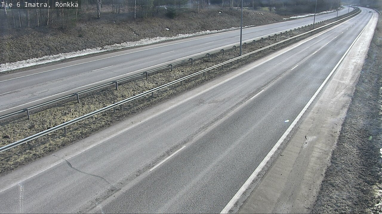 Weather Camera Image Road 6 Imatra, Rönkkä, Imatra, Etelä-Karjala