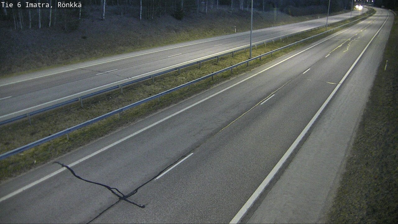 Weather Camera Image Väg 6 Imatra, Rönkkä, Imatra, Etelä-Karjala