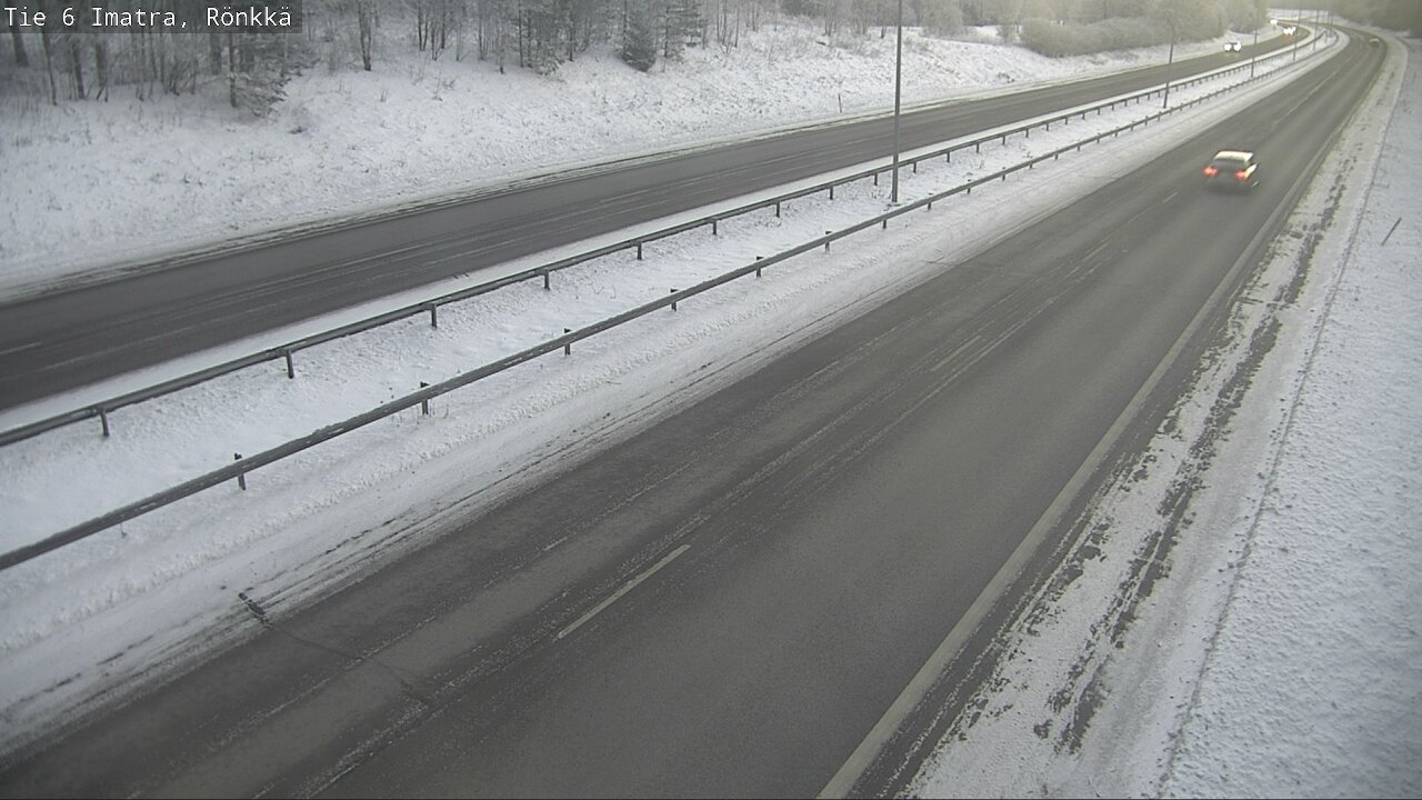 Weather Camera Image Väg 6 Imatra, Rönkkä, Imatra, Etelä-Karjala