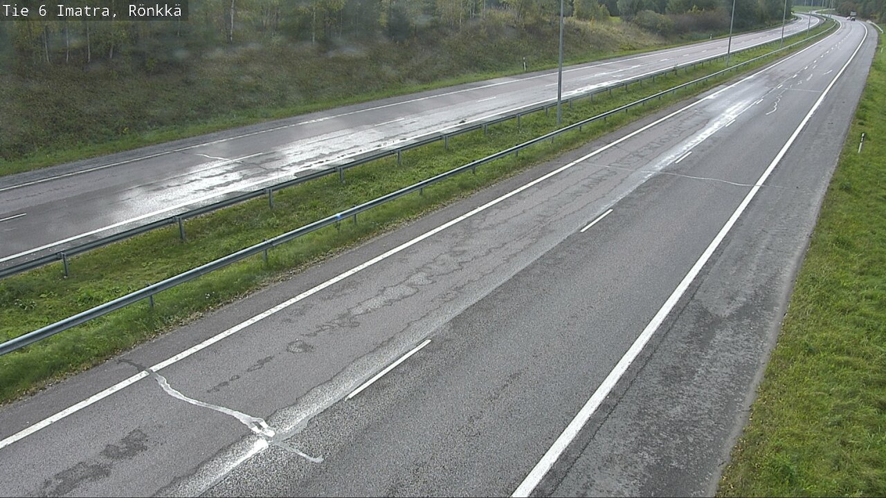 Weather Camera Image Road 6 Imatra, Rönkkä, Imatra, Etelä-Karjala