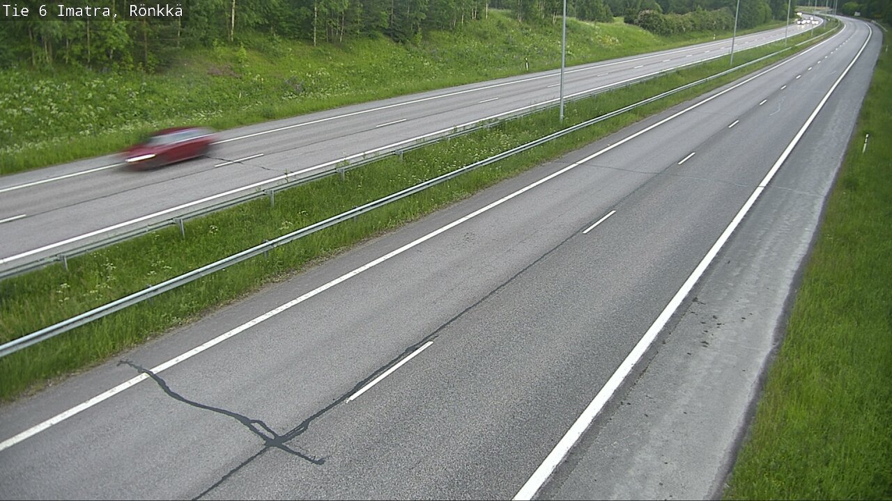 Weather Camera Image Väg 6 Imatra, Rönkkä, Imatra, Etelä-Karjala
