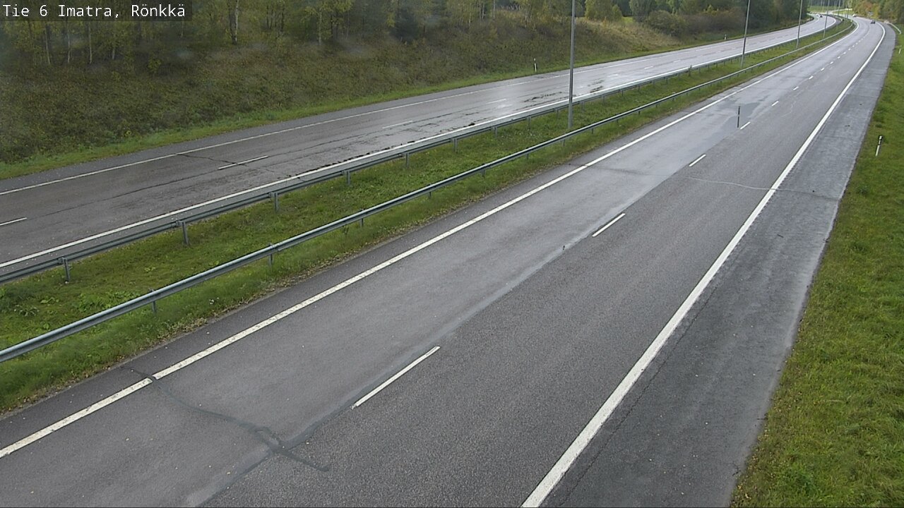 Weather Camera Image Road 6 Imatra, Rönkkä, Imatra, Etelä-Karjala