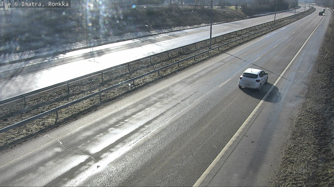 Weather Camera Image Väg 6 Imatra, Rönkkä, Imatra, Etelä-Karjala