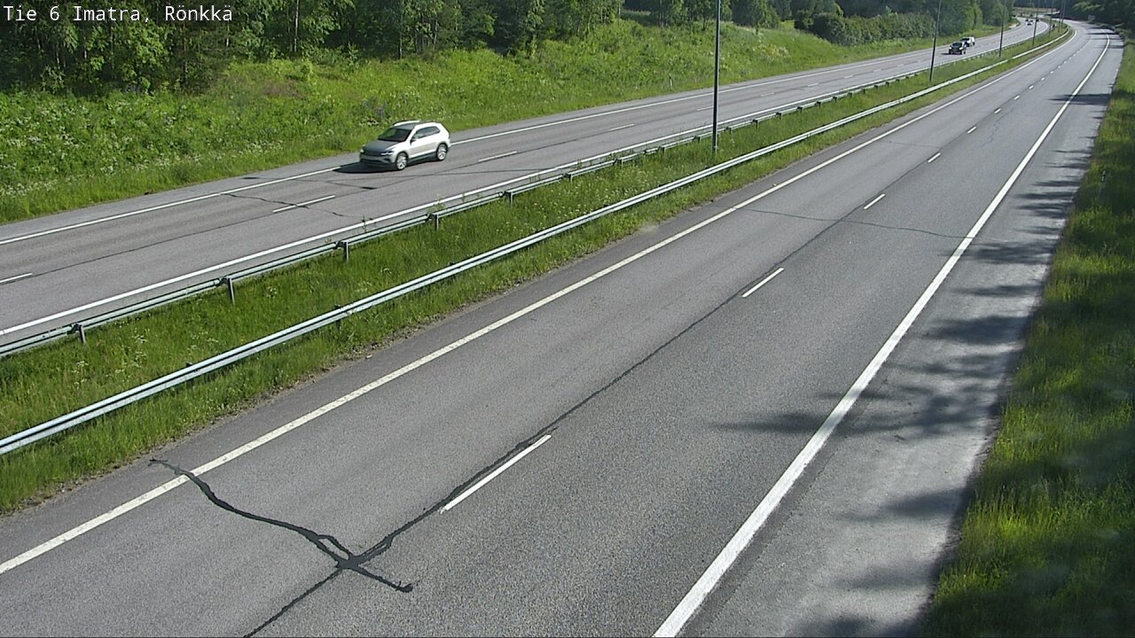 Weather Camera Image Väg 6 Imatra, Rönkkä, Imatra, Etelä-Karjala