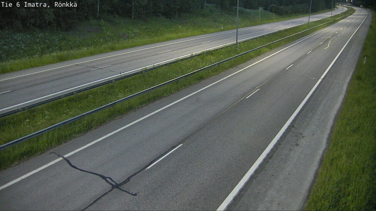 Weather Camera Image Väg 6 Imatra, Rönkkä, Imatra, Etelä-Karjala