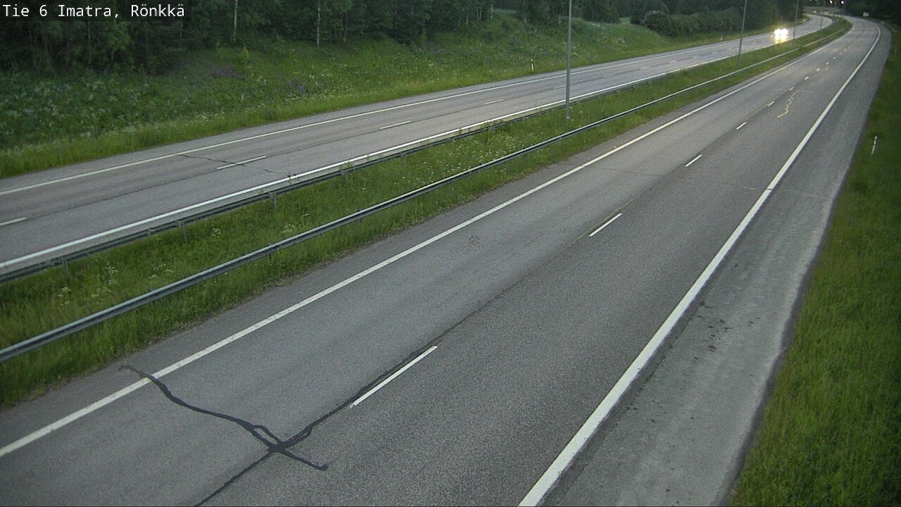 Weather Camera Image Väg 6 Imatra, Rönkkä, Imatra, Etelä-Karjala