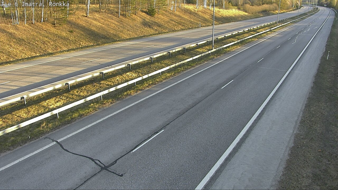 Weather Camera Image Väg 6 Imatra, Rönkkä, Imatra, Etelä-Karjala