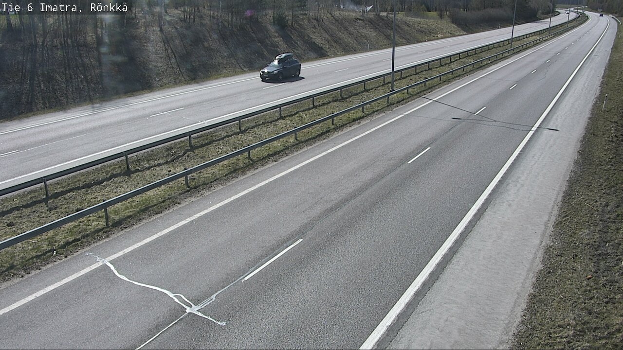 Weather Camera Image Väg 6 Imatra, Rönkkä, Imatra, Etelä-Karjala