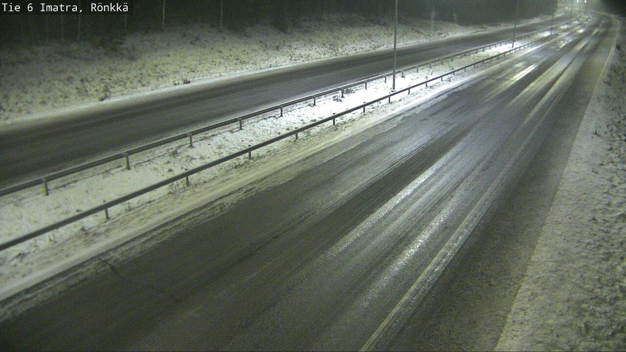 Weather Camera Image Road 6 Imatra, Rönkkä, Imatra, Etelä-Karjala