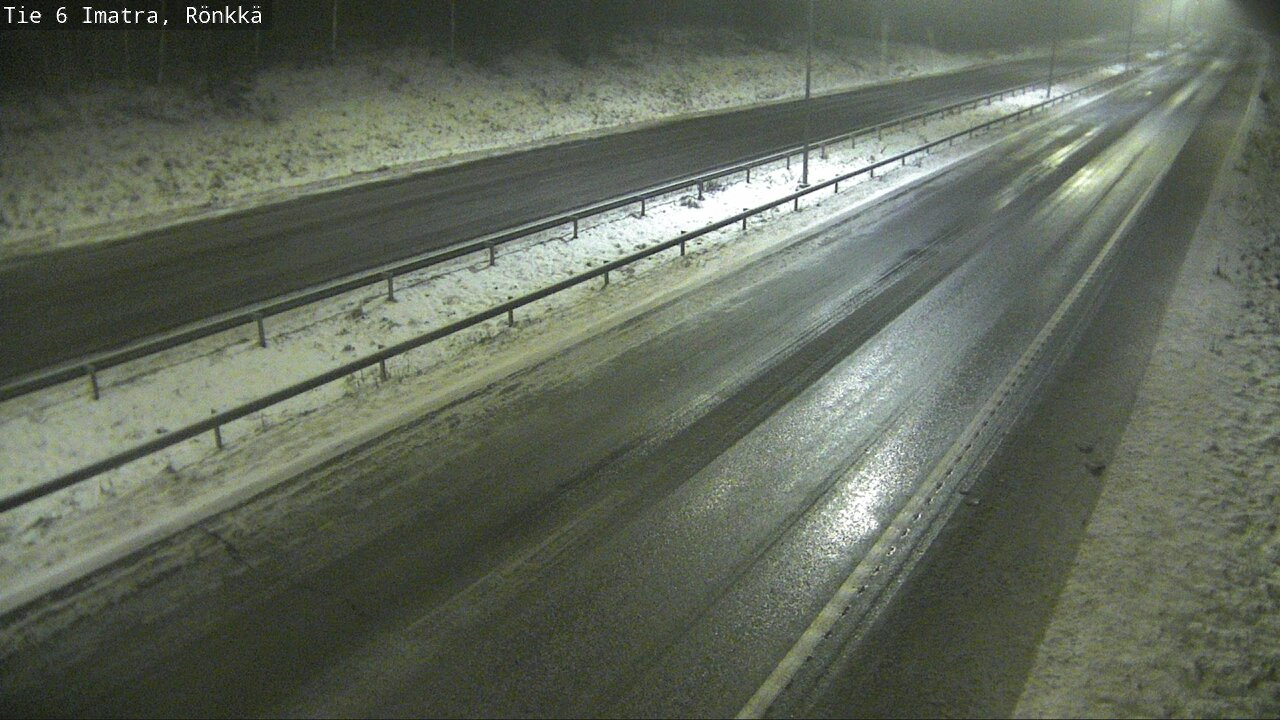Weather Camera Image Road 6 Imatra, Rönkkä, Imatra, Etelä-Karjala