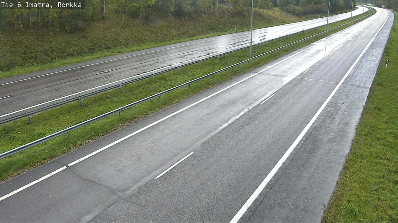 Weather Camera Image Road 6 Imatra, Rönkkä, Imatra, Etelä-Karjala
