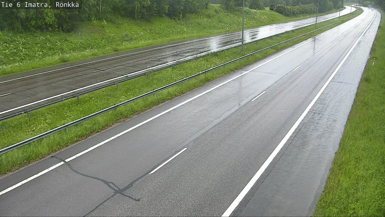 Weather Camera Image Road 6 Imatra, Rönkkä, Imatra, Etelä-Karjala