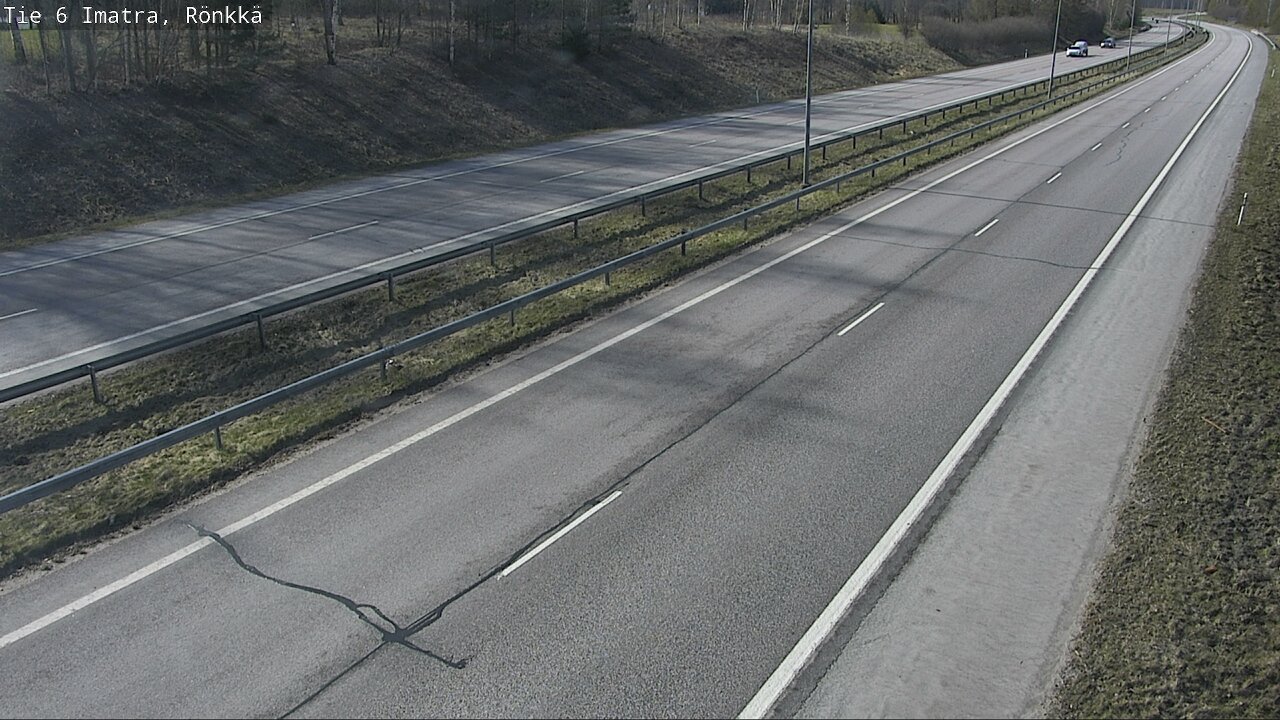Weather Camera Image Väg 6 Imatra, Rönkkä, Imatra, Etelä-Karjala