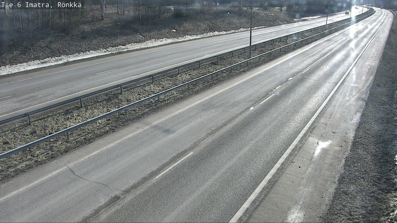 Weather Camera Image Road 6 Imatra, Rönkkä, Imatra, Etelä-Karjala