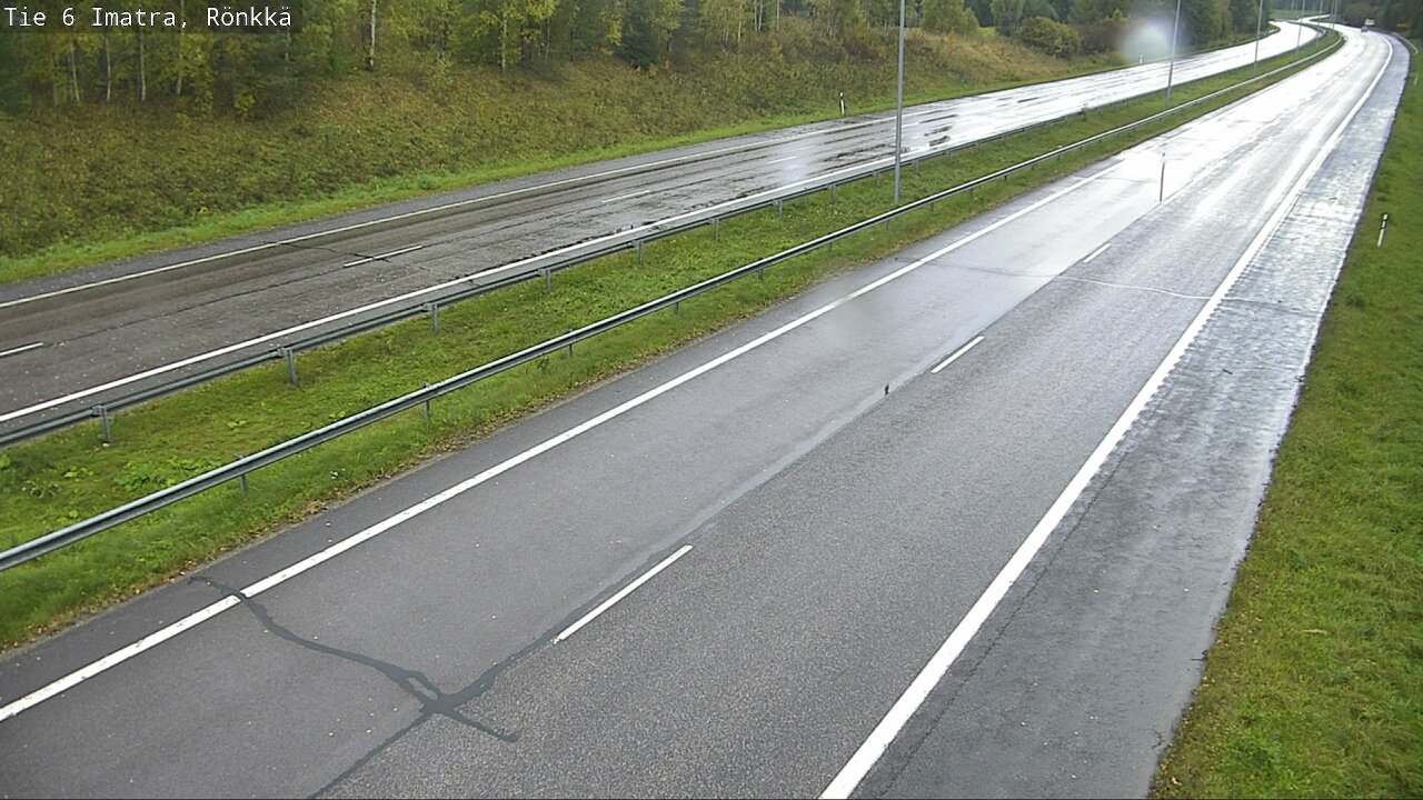 Weather Camera Image Road 6 Imatra, Rönkkä, Imatra, Etelä-Karjala