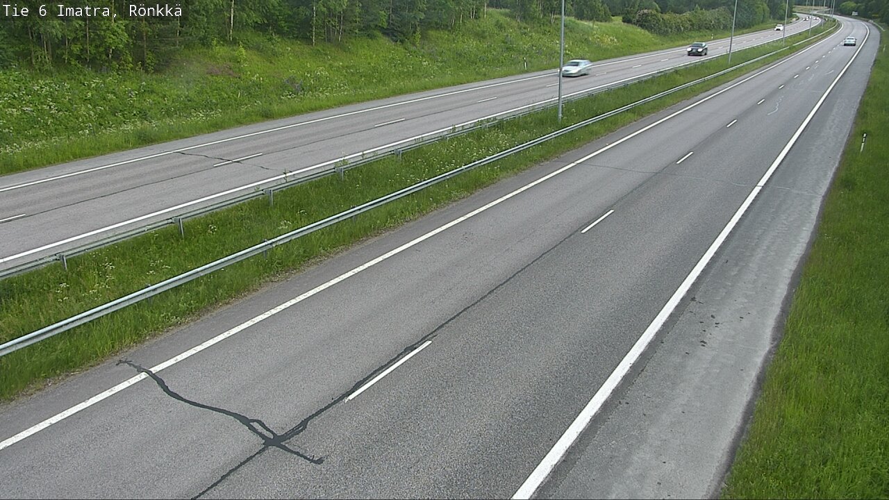 Weather Camera Image Väg 6 Imatra, Rönkkä, Imatra, Etelä-Karjala