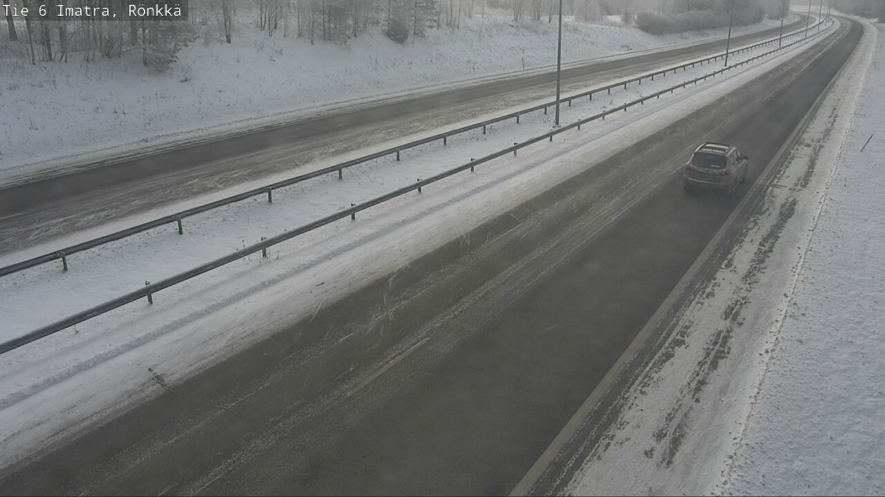 Weather Camera Image Väg 6 Imatra, Rönkkä, Imatra, Etelä-Karjala