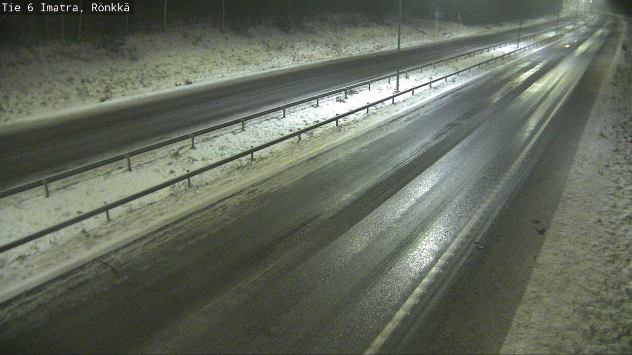 Weather Camera Image Road 6 Imatra, Rönkkä, Imatra, Etelä-Karjala