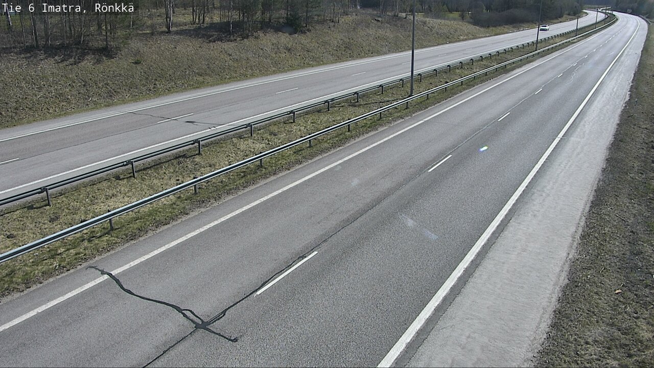 Weather Camera Image Väg 6 Imatra, Rönkkä, Imatra, Etelä-Karjala