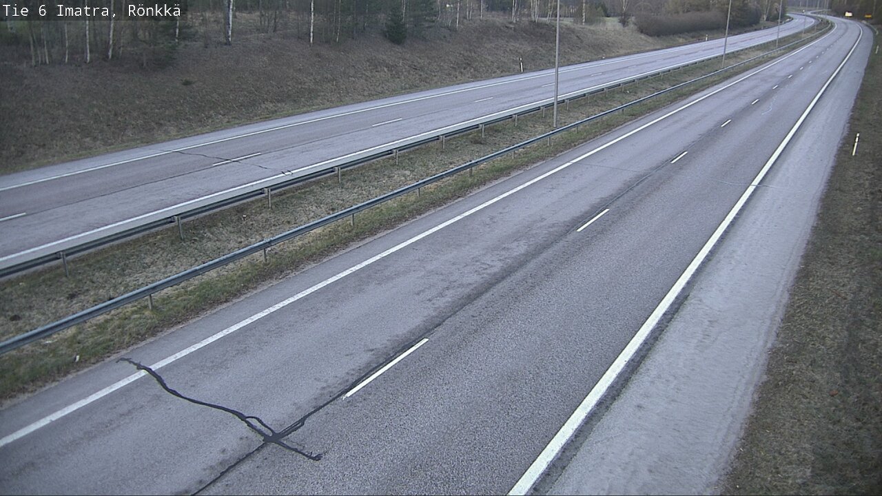 Weather Camera Image Väg 6 Imatra, Rönkkä, Imatra, Etelä-Karjala