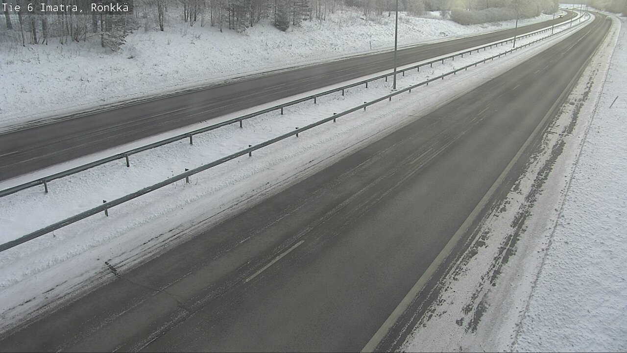 Weather Camera Image Väg 6 Imatra, Rönkkä, Imatra, Etelä-Karjala