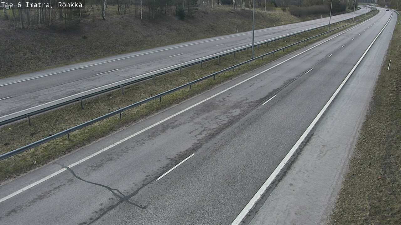 Weather Camera Image Väg 6 Imatra, Rönkkä, Imatra, Etelä-Karjala
