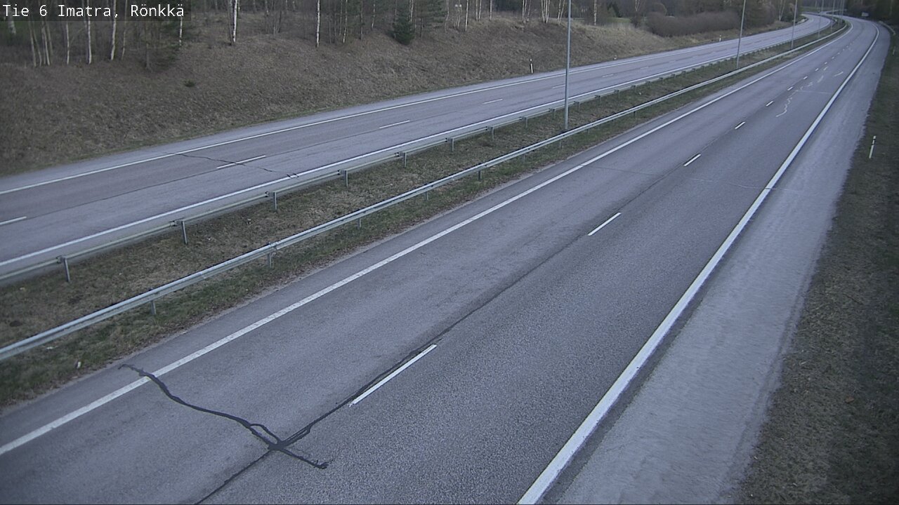 Weather Camera Image Väg 6 Imatra, Rönkkä, Imatra, Etelä-Karjala