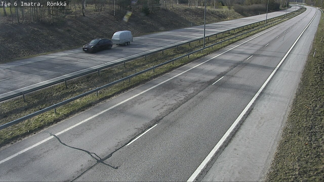 Weather Camera Image Väg 6 Imatra, Rönkkä, Imatra, Etelä-Karjala