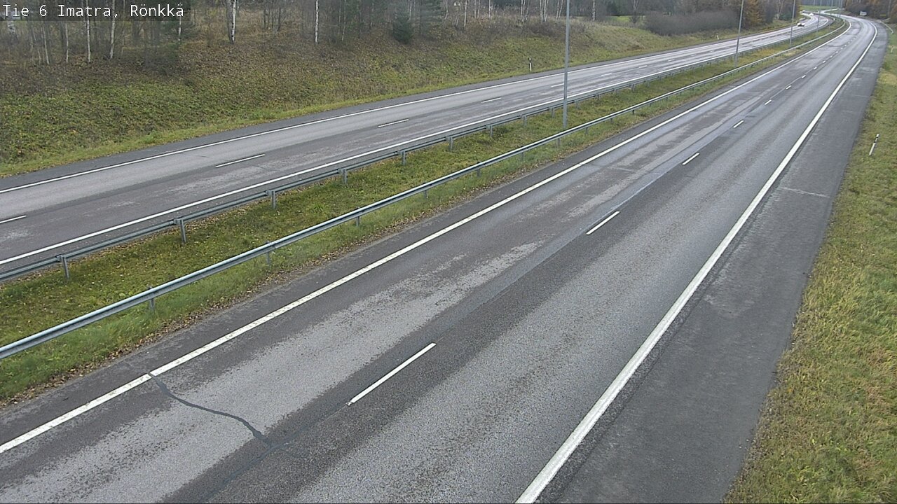 Weather Camera Image Väg 6 Imatra, Rönkkä, Imatra, Etelä-Karjala