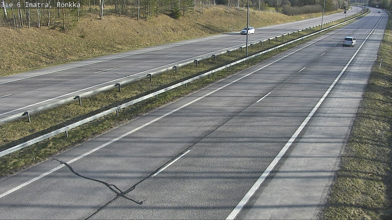 Weather Camera Image Väg 6 Imatra, Rönkkä, Imatra, Etelä-Karjala
