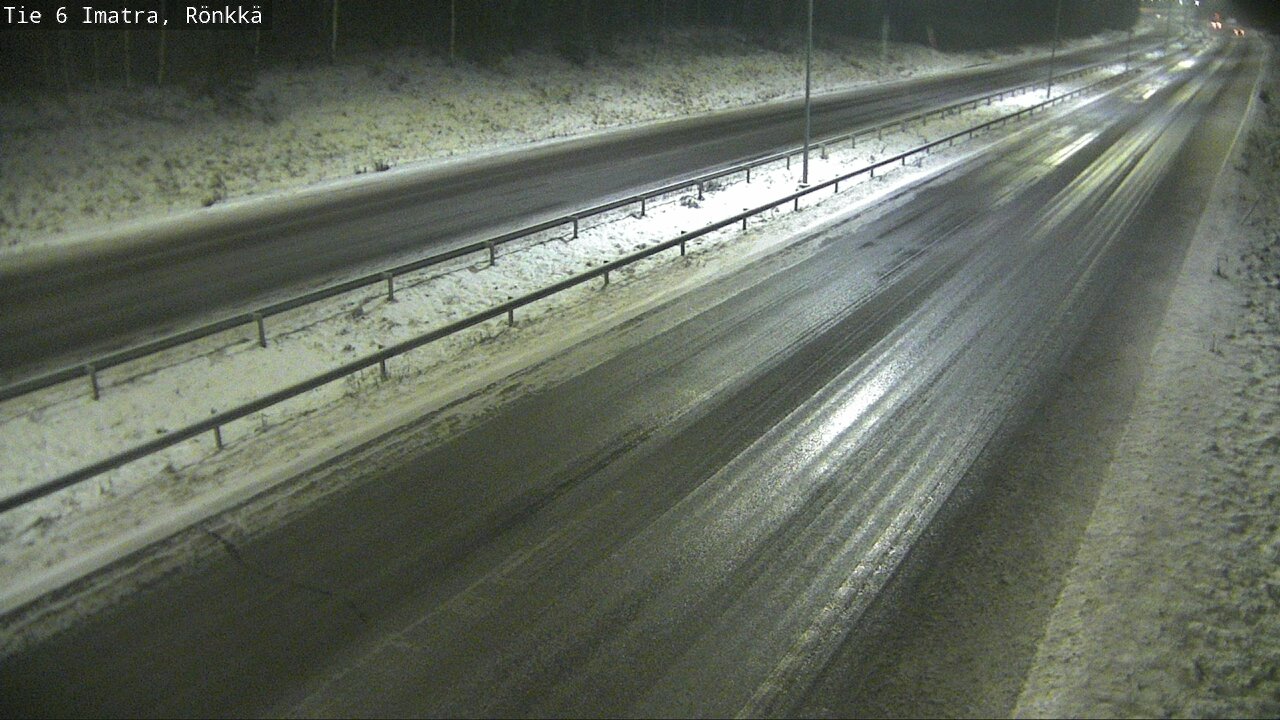 Weather Camera Image Road 6 Imatra, Rönkkä, Imatra, Etelä-Karjala