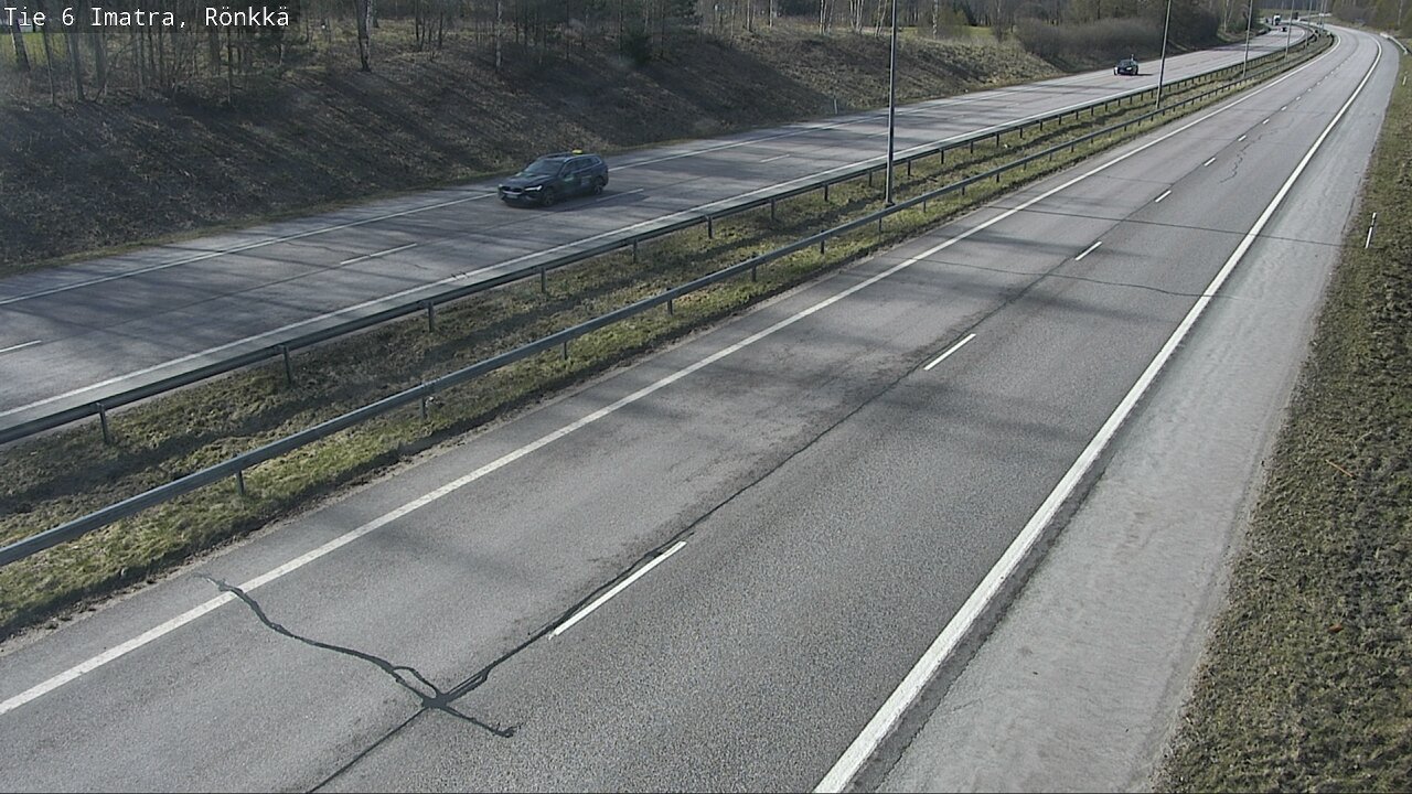 Weather Camera Image Väg 6 Imatra, Rönkkä, Imatra, Etelä-Karjala