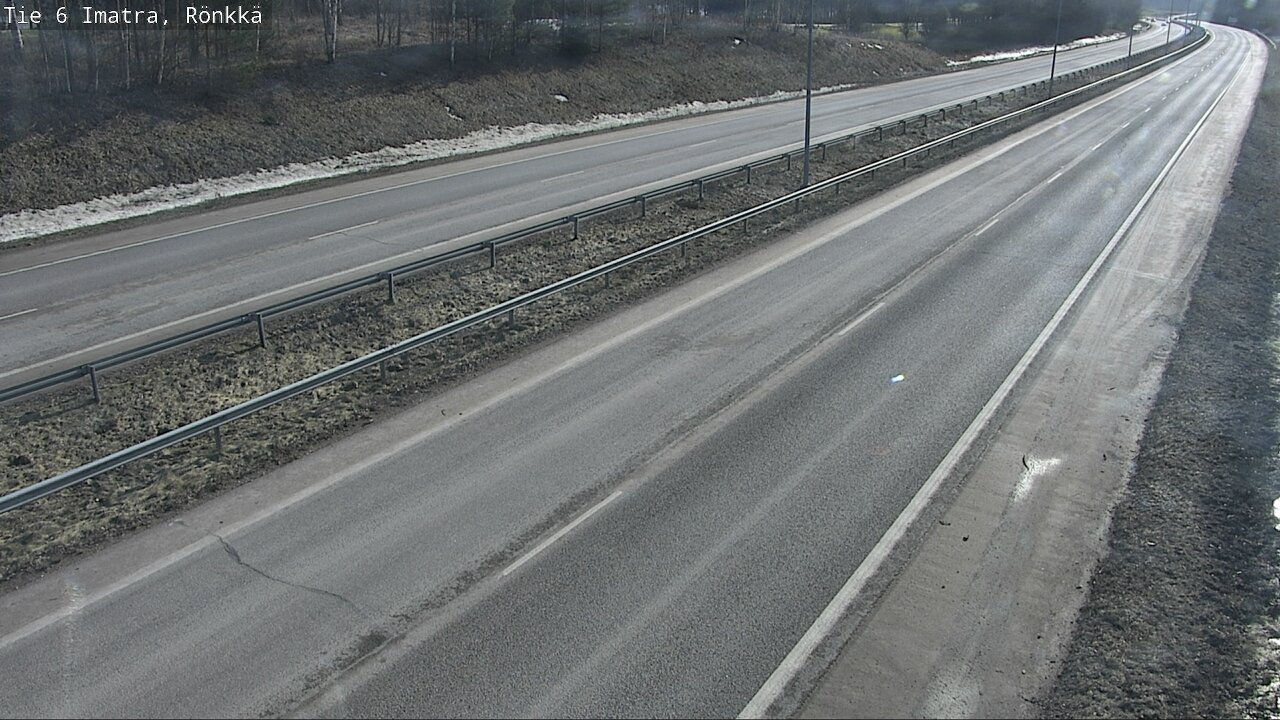 Weather Camera Image Road 6 Imatra, Rönkkä, Imatra, Etelä-Karjala