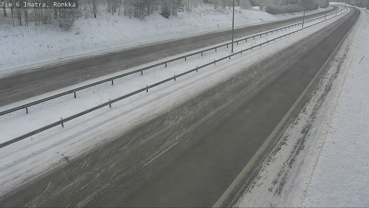 Weather Camera Image Väg 6 Imatra, Rönkkä, Imatra, Etelä-Karjala