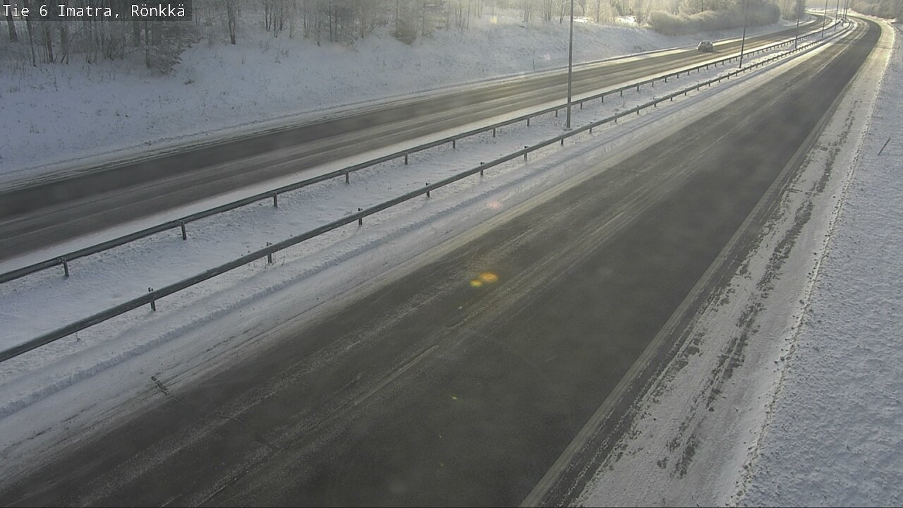Weather Camera Image Väg 6 Imatra, Rönkkä, Imatra, Etelä-Karjala
