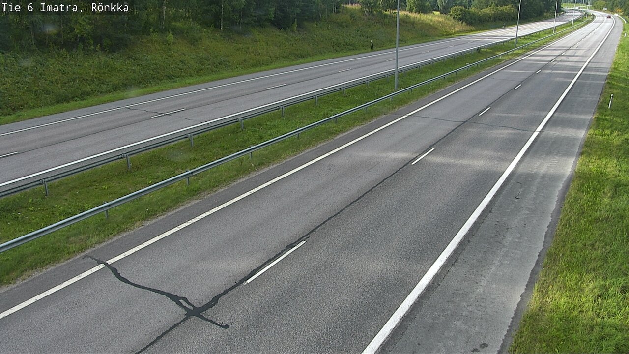Weather Camera Image Road 6 Imatra, Rönkkä, Imatra, Etelä-Karjala