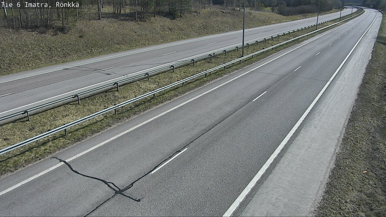 Weather Camera Image Väg 6 Imatra, Rönkkä, Imatra, Etelä-Karjala