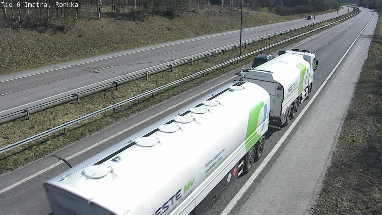 Weather Camera Image Väg 6 Imatra, Rönkkä, Imatra, Etelä-Karjala