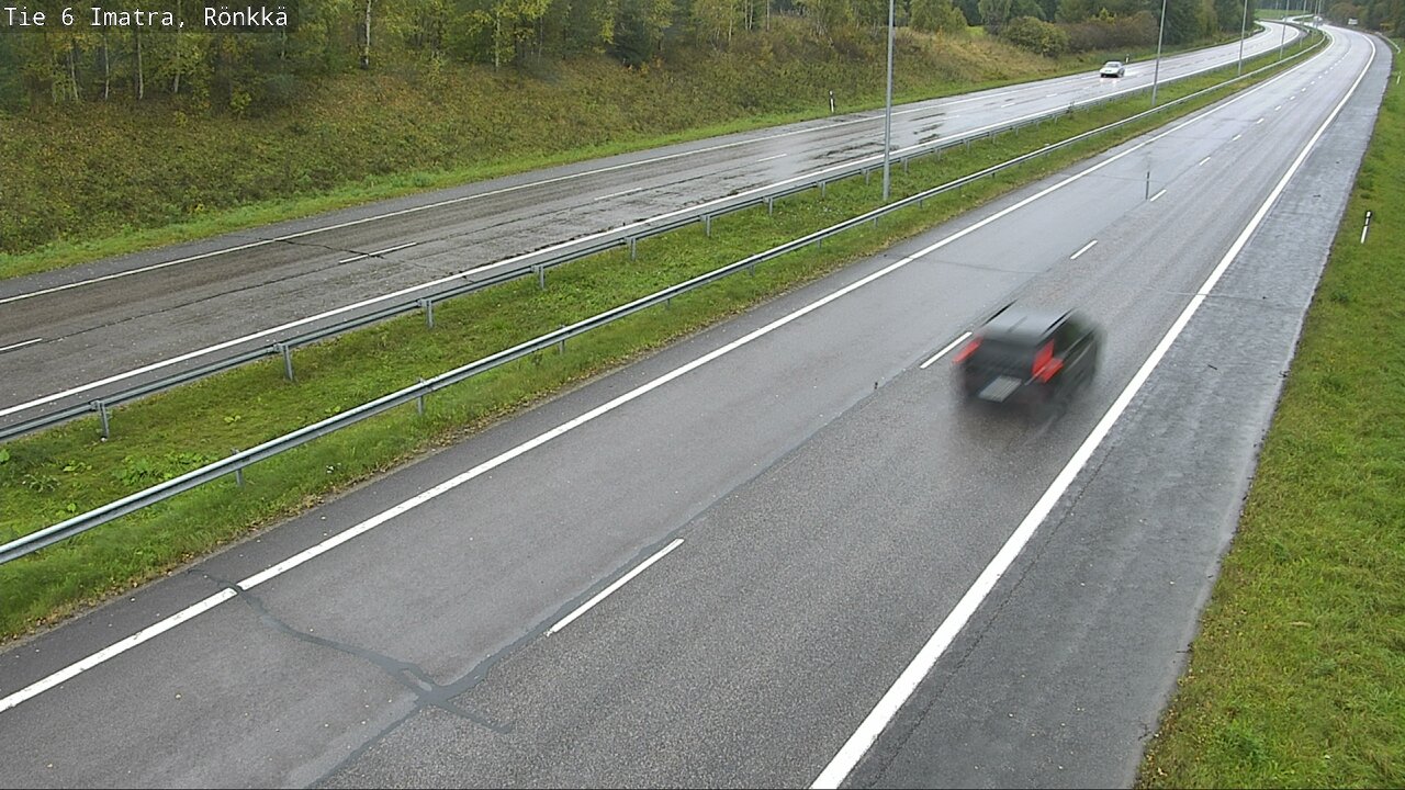 Weather Camera Image Road 6 Imatra, Rönkkä, Imatra, Etelä-Karjala