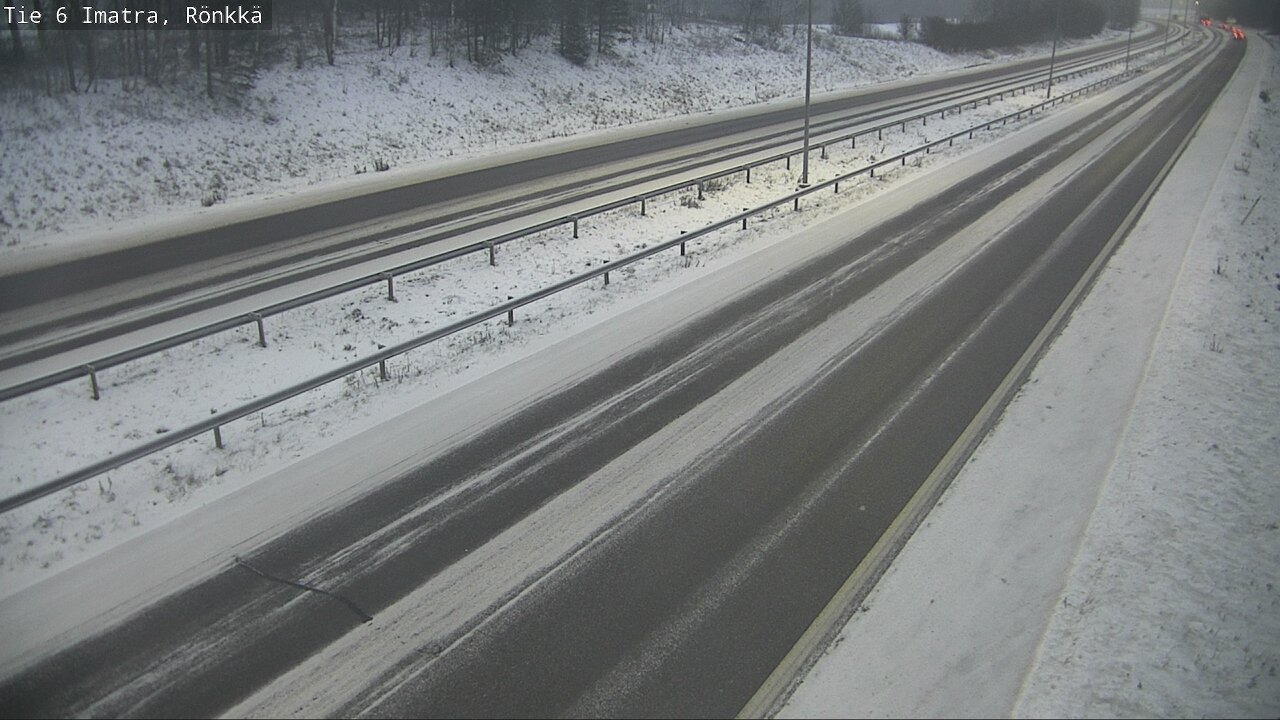 Weather Camera Image Road 6 Imatra, Rönkkä, Imatra, Etelä-Karjala