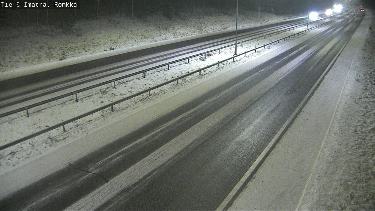 Weather Camera Image Road 6 Imatra, Rönkkä, Imatra, Etelä-Karjala
