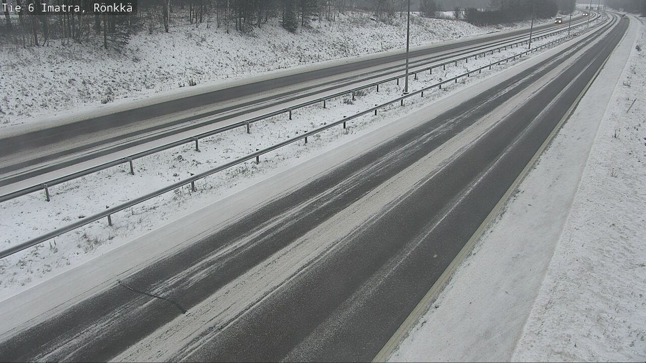 Weather Camera Image Road 6 Imatra, Rönkkä, Imatra, Etelä-Karjala