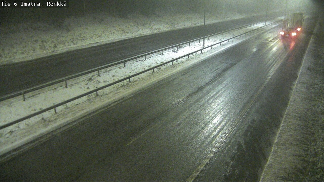 Weather Camera Image Road 6 Imatra, Rönkkä, Imatra, Etelä-Karjala