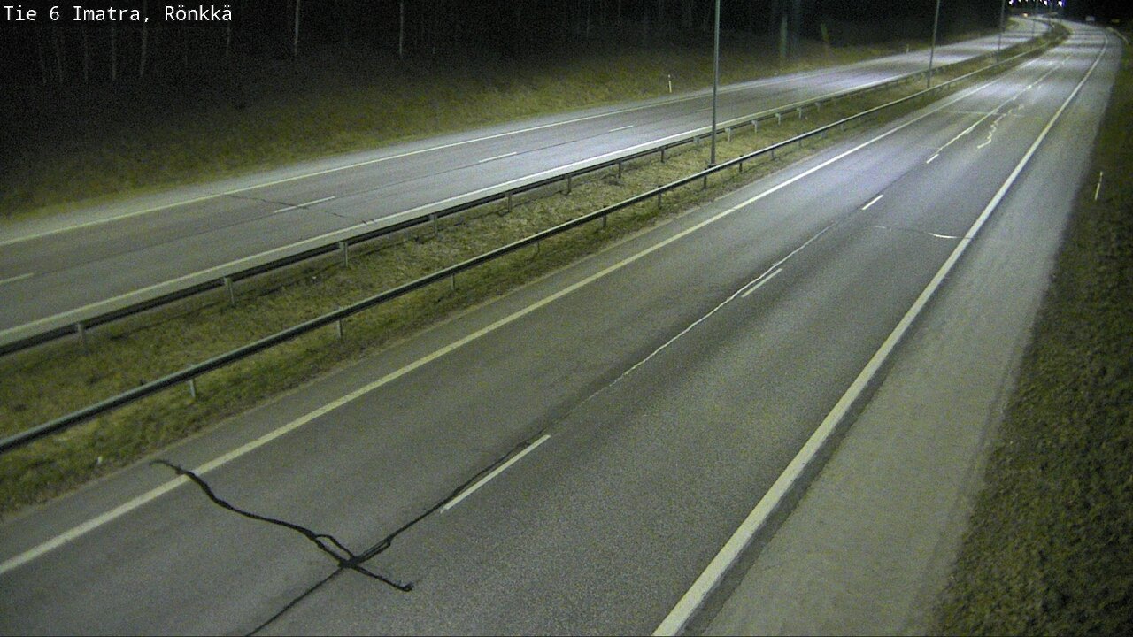 Weather Camera Image Väg 6 Imatra, Rönkkä, Imatra, Etelä-Karjala