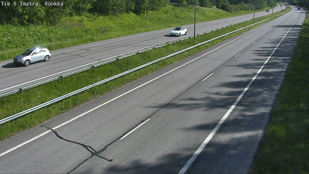 Weather Camera Image Väg 6 Imatra, Rönkkä, Imatra, Etelä-Karjala