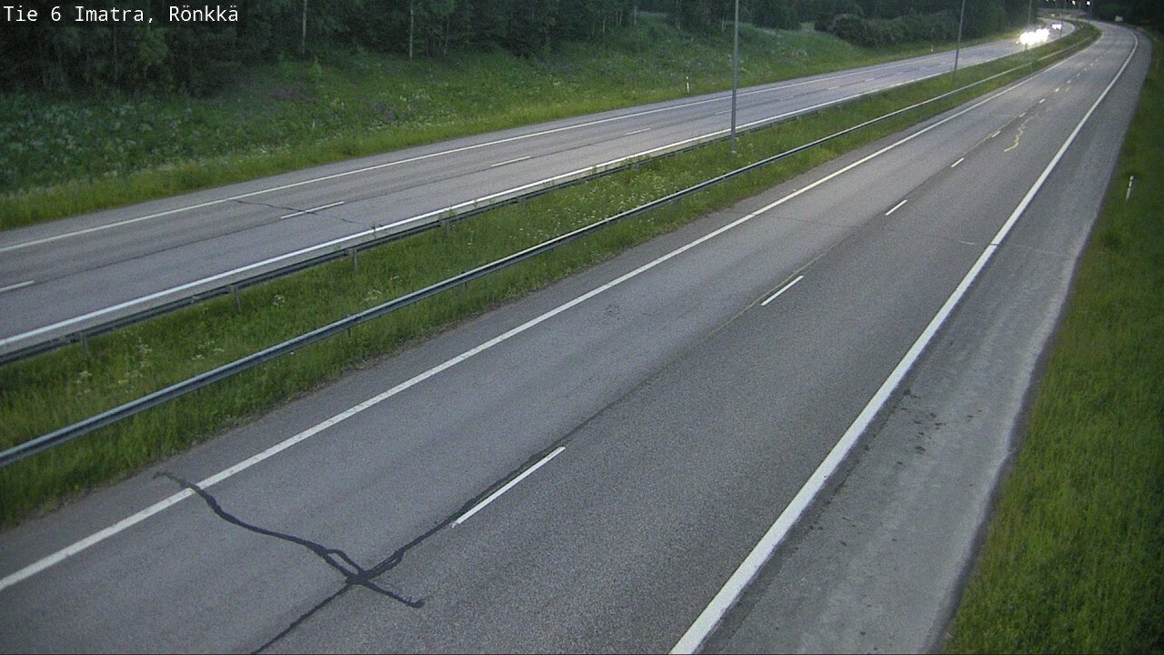 Weather Camera Image Väg 6 Imatra, Rönkkä, Imatra, Etelä-Karjala