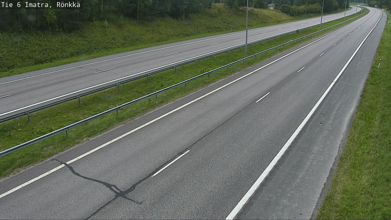 Weather Camera Image Road 6 Imatra, Rönkkä, Imatra, Etelä-Karjala